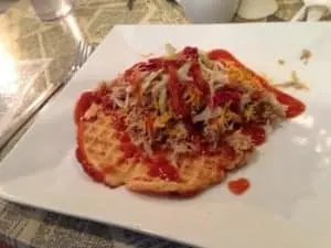 This is not the way your mother made waffles!