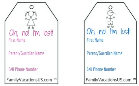 Printables: Kiddo ID Tag