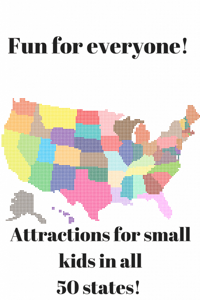 Fun for everyone! Attractions for small kids in all 50 states! 