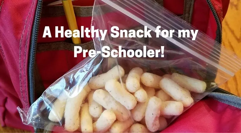 A Healthy Snack for my Preschooler