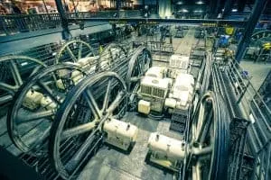 Equipment in the Cable Car Museum