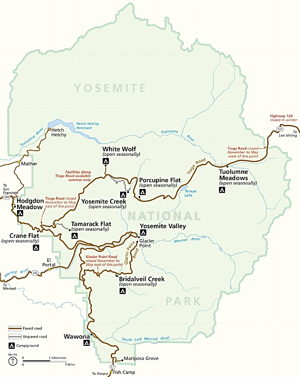 Yosemite+places