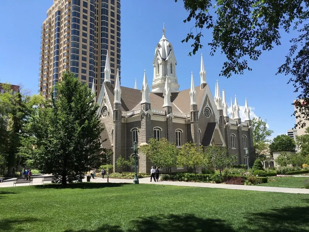 Temple Square in Salt Lake City