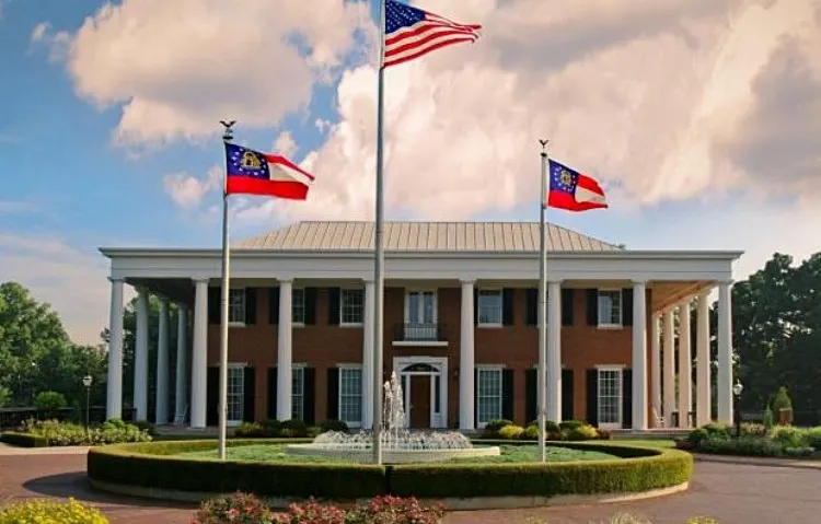 Georgia's Govenor's Mansion in Atlanta