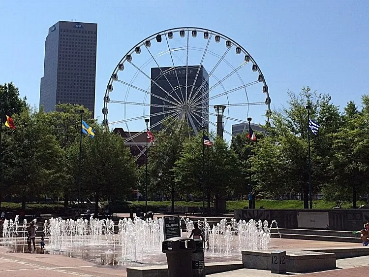 Cenntenial Olympic Park in Atlanta, Georgia