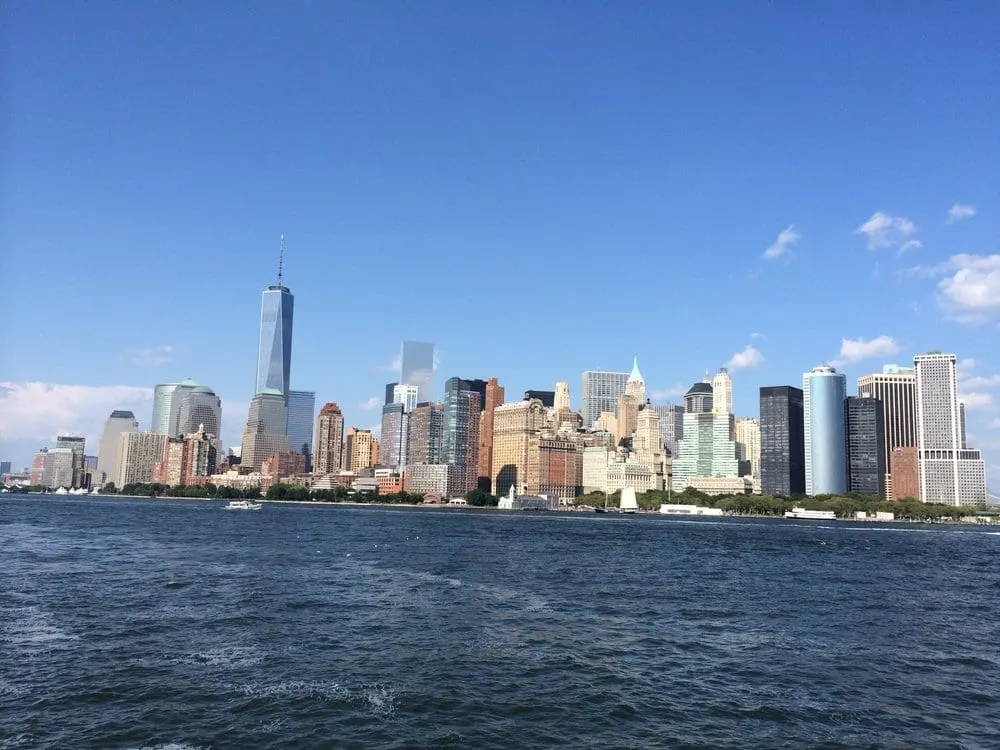 Manhatten from the ferry NYC, NY