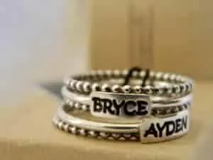 Custom Name Rings