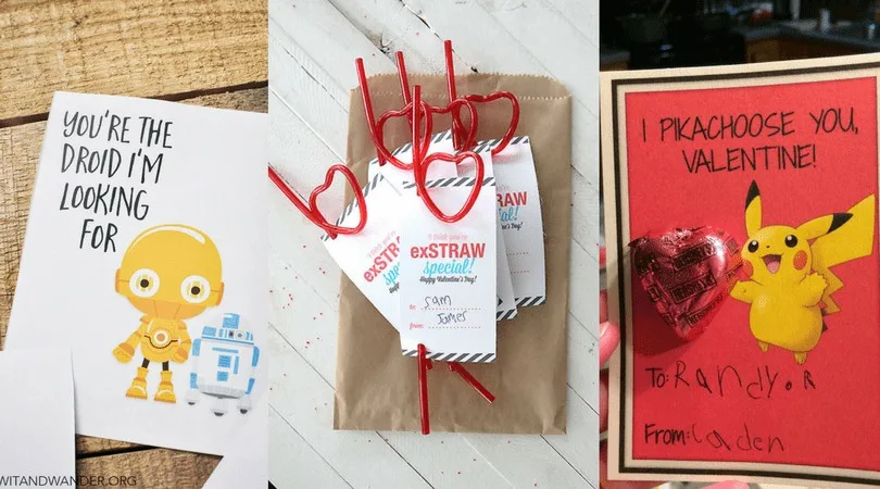 valentine's day class room card ideas