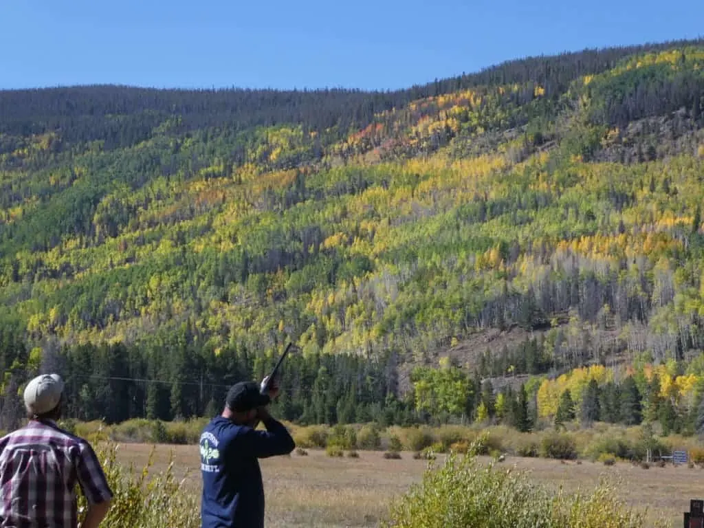 Skeet Shooting at Rawah Ranch 