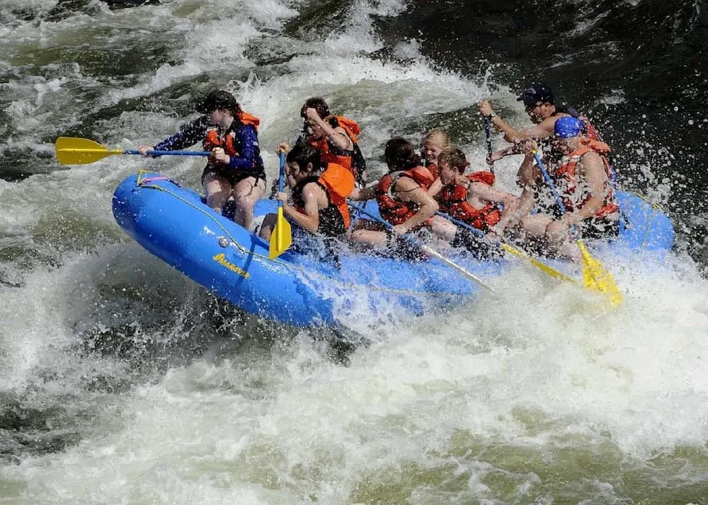 What to wear white water rafting