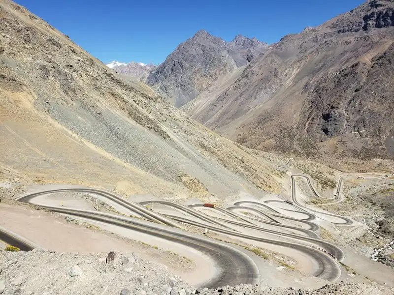 Pan-American Highway through Chile