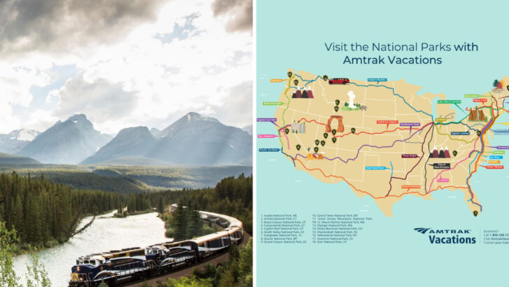 9 National Parks You Can Explore via Amtrak