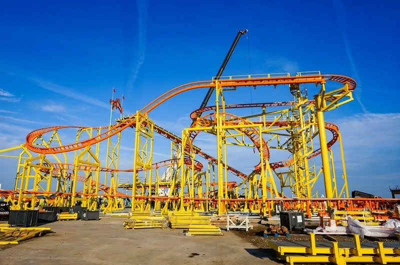Ride the Coasters at Michigan's Adventure