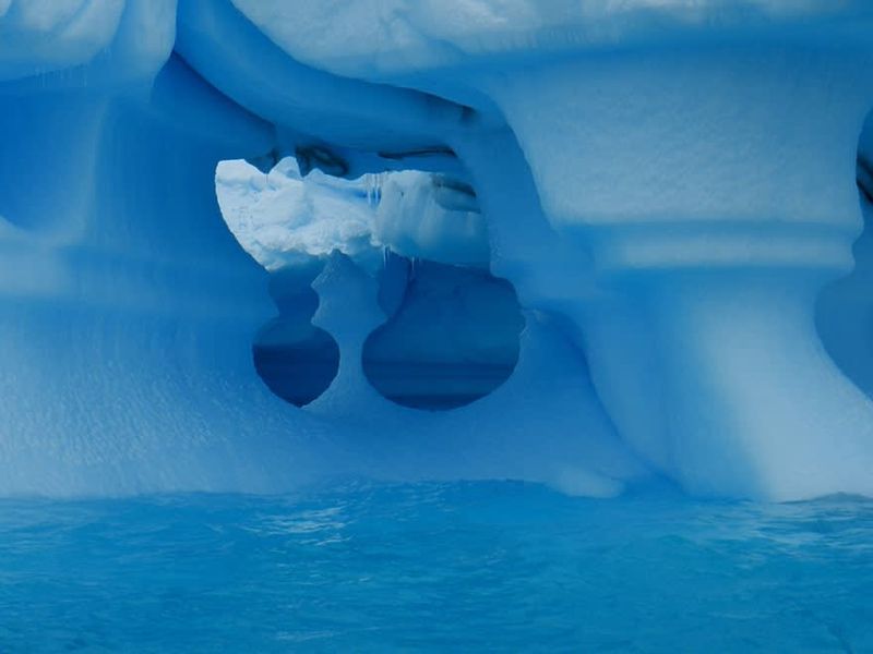 Antarctica's Rare Ice Structures