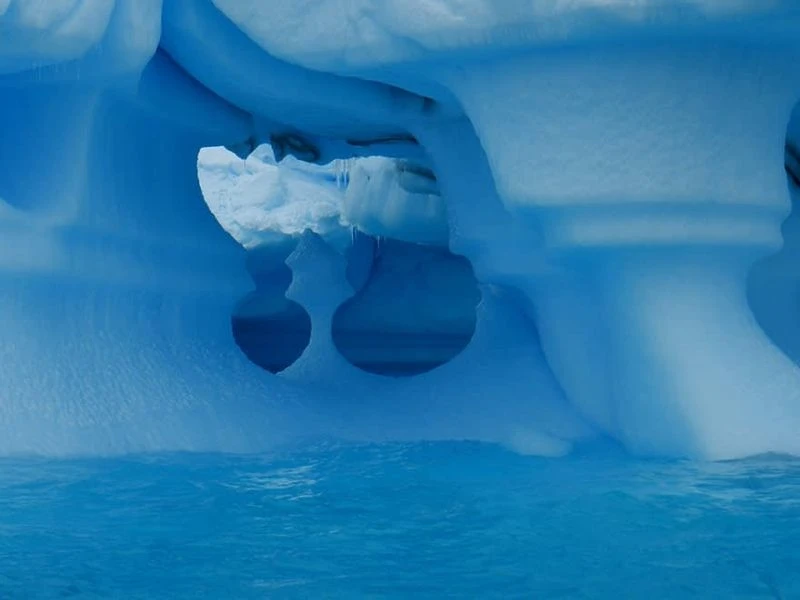 Antarctica's Rare Ice Structures