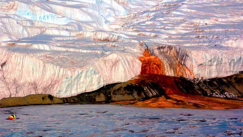 The Mysterious Blood Falls