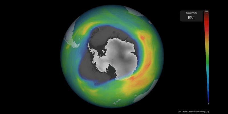 Antarctica's Expanding Ozone Hole