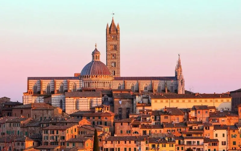 Medieval Castle in Siena
