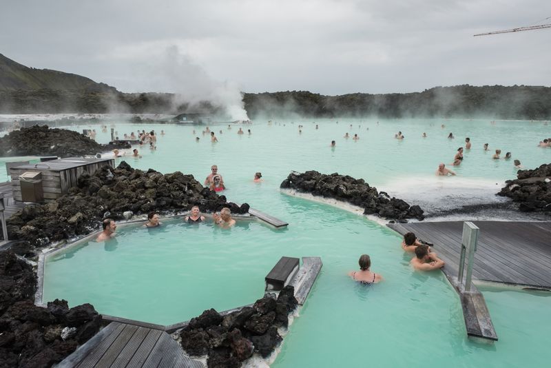 Relax in the Blue Lagoon, Iceland