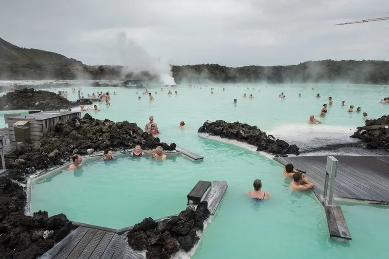 Relax in the Blue Lagoon, Iceland