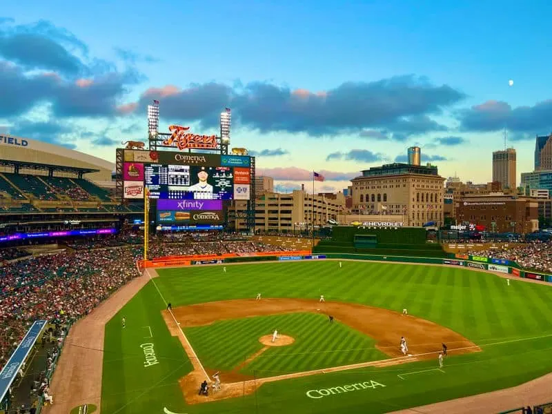 Enjoy a Tigers Game at Comerica Park