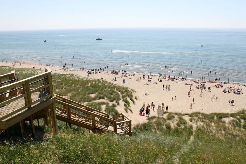Relax at Holland State Park Beach