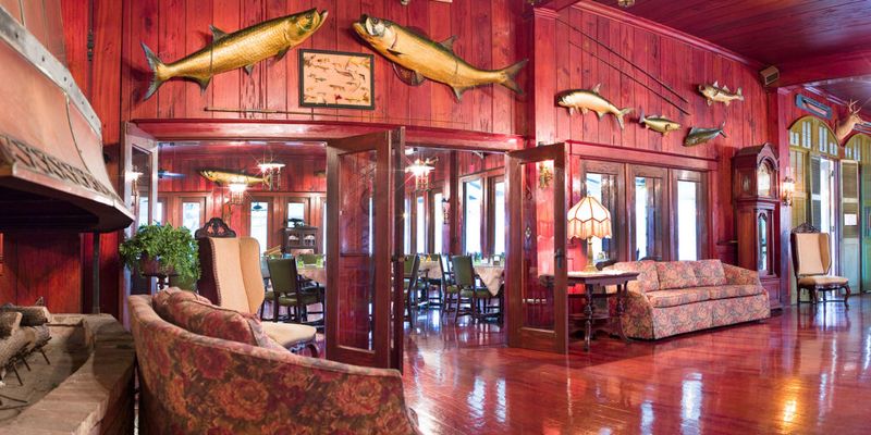 Dining at the Rod and Gun Club