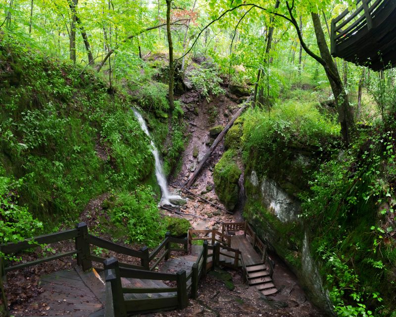 Columbia's Rock Bridge Memorial State Park