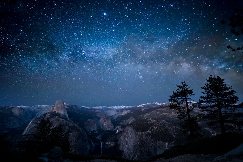 Stargazing at Glacier Point