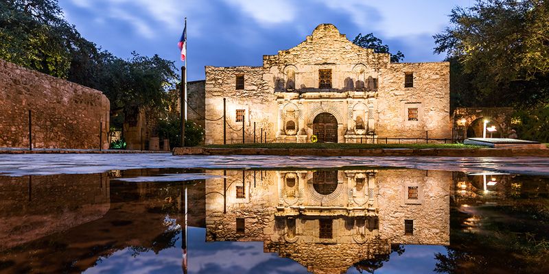 The Alamo in San Antonio