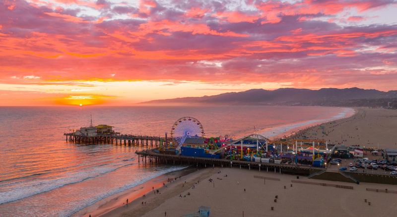 Santa Monica Beach, California