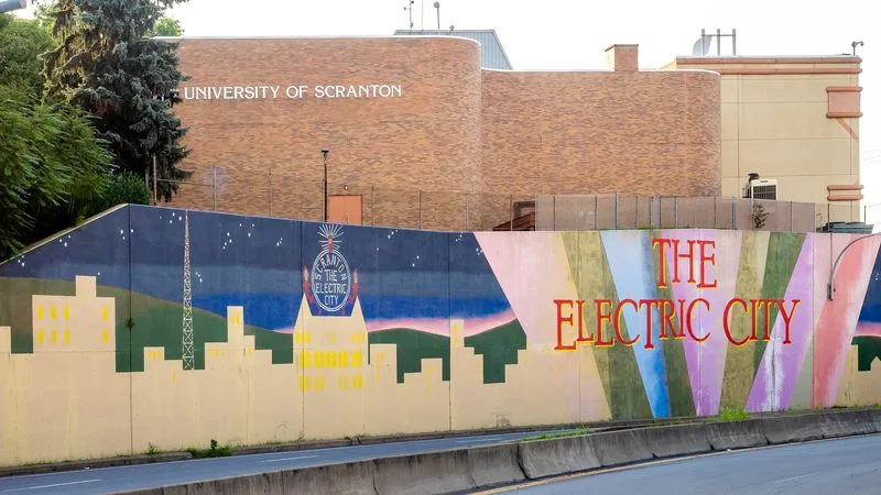 The Electric City Mural