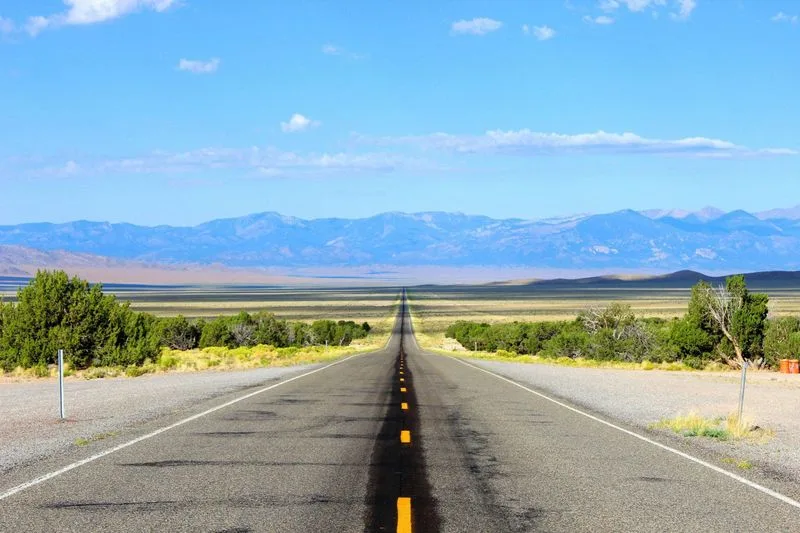 Loneliest Road in America - US Route 50