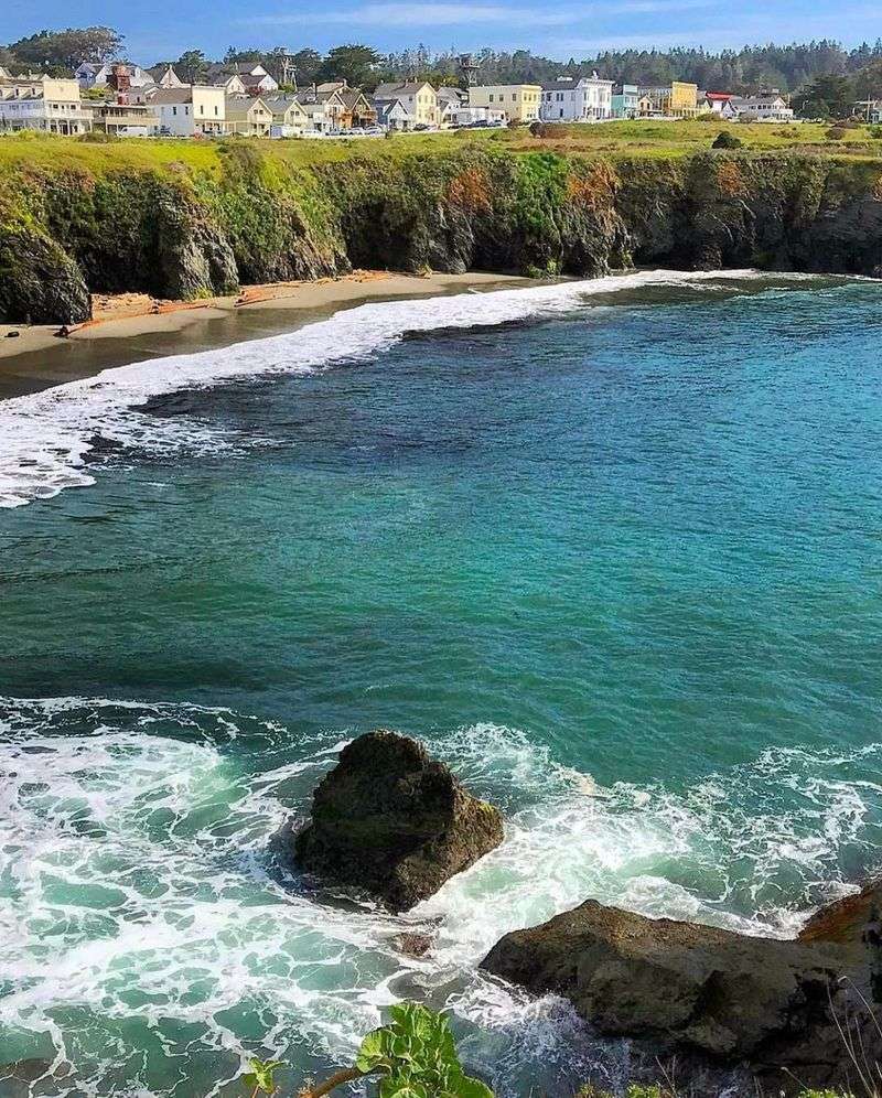 The Charming Village of Mendocino, California