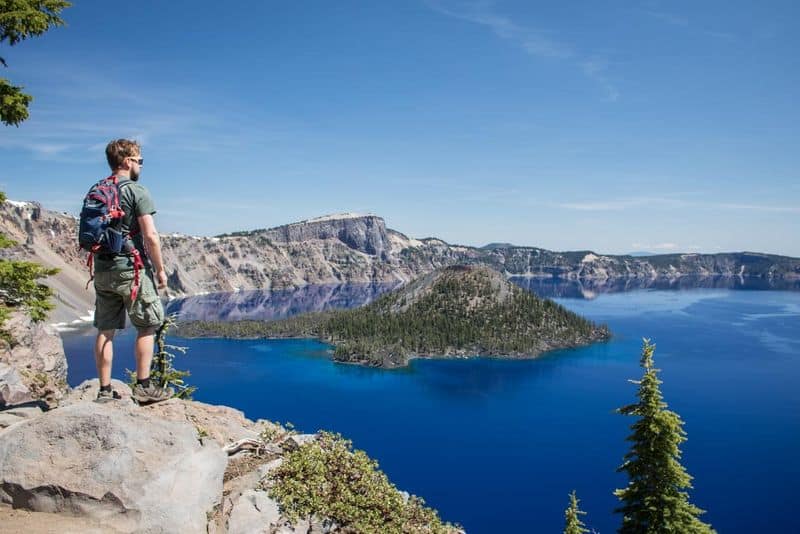 Hiking the Rim Trail