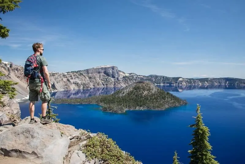 Hiking the Rim Trail