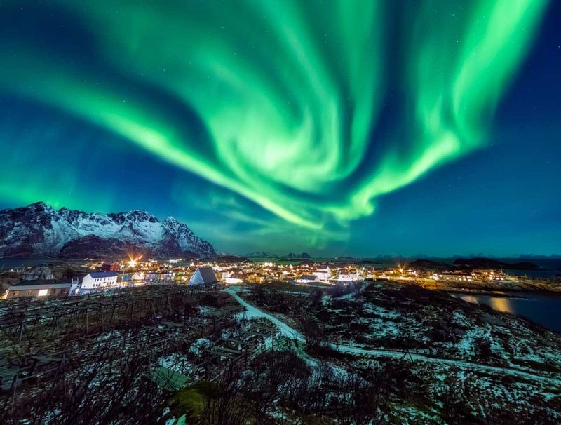 The Northern Lights over Tromsø