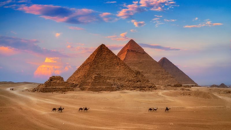 Pyramids of Giza, Egypt