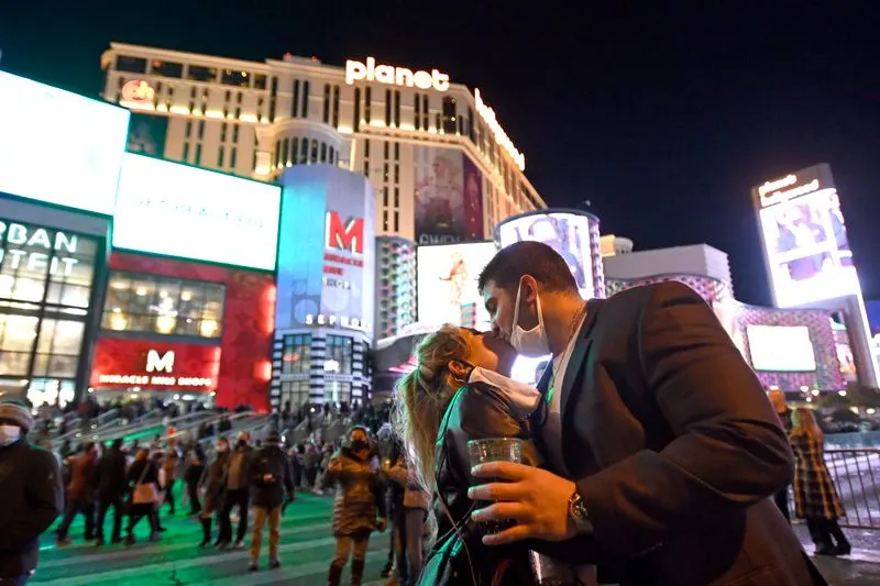 The Strip on Saturday Night