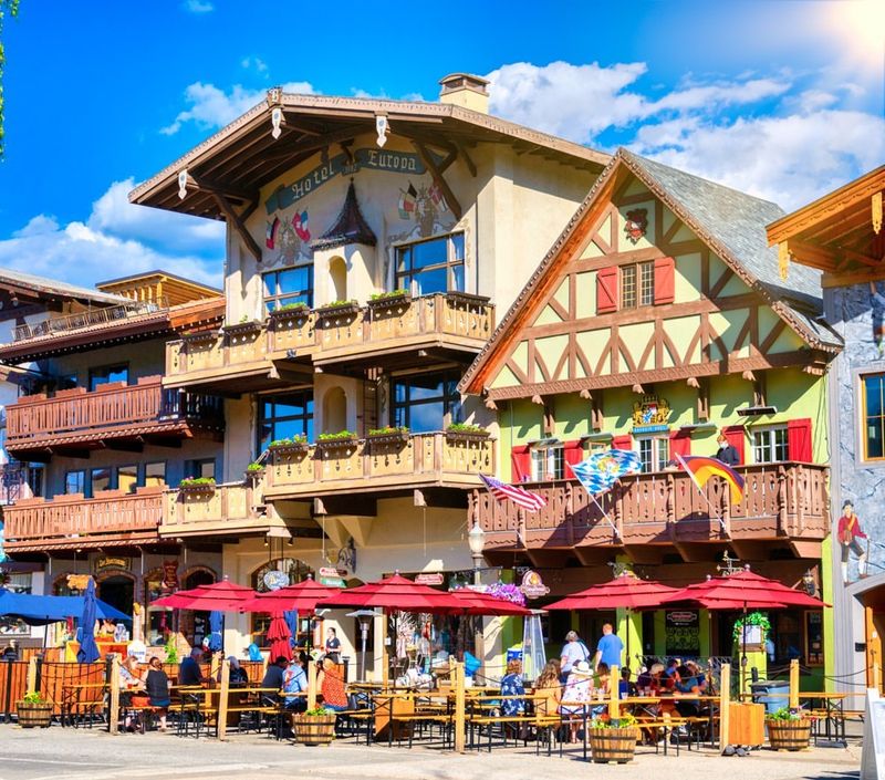 16. Leavenworth, Washington – Flowers Meet Faux Bavaria