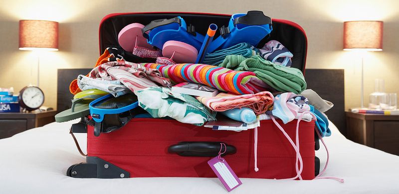 Overpacking Luggage