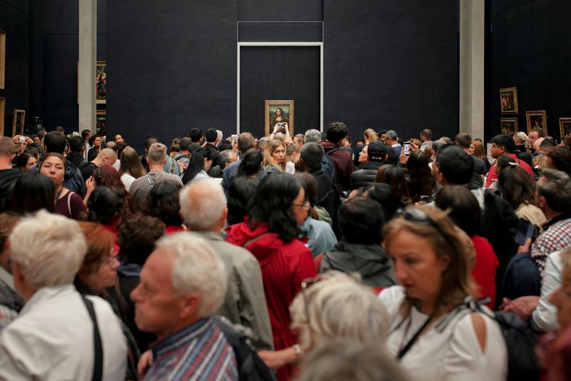 Mona Lisa at the Louvre
