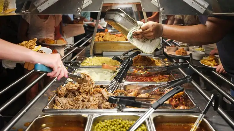Buffet with Long Waits and Slow Service
