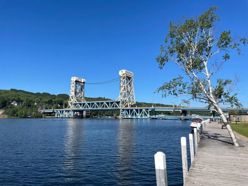 Stroll on the Houghton Waterfront Trail