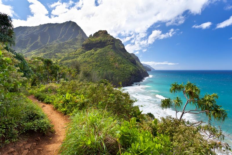 Kalalau Trail on Kauai