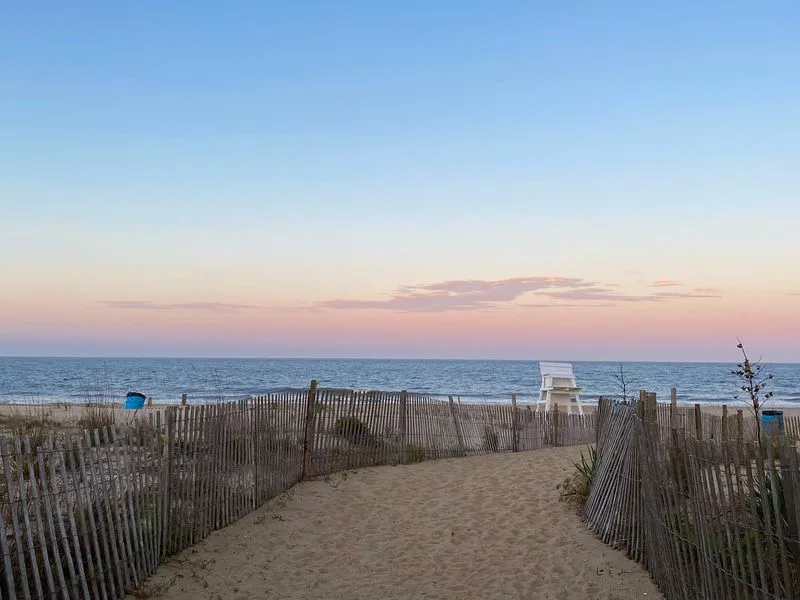 Sandy Shores of Lewes Beach