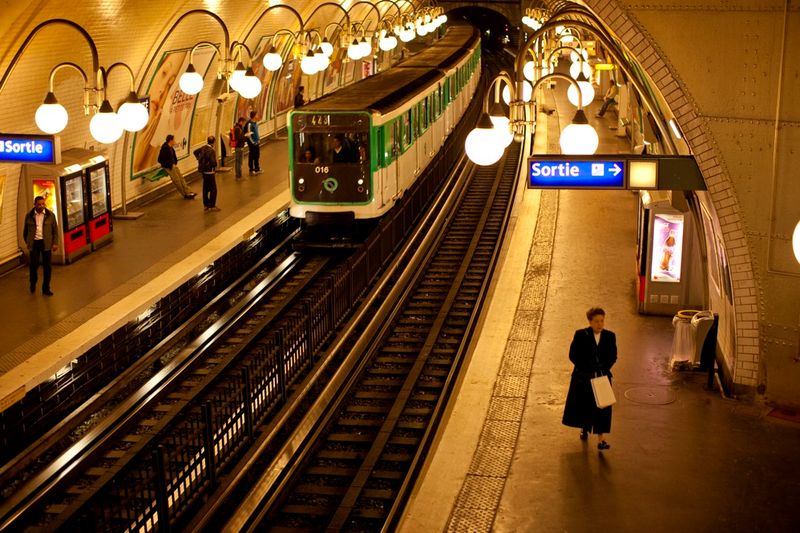The Paris Metro Late at Night (Certain Lines)