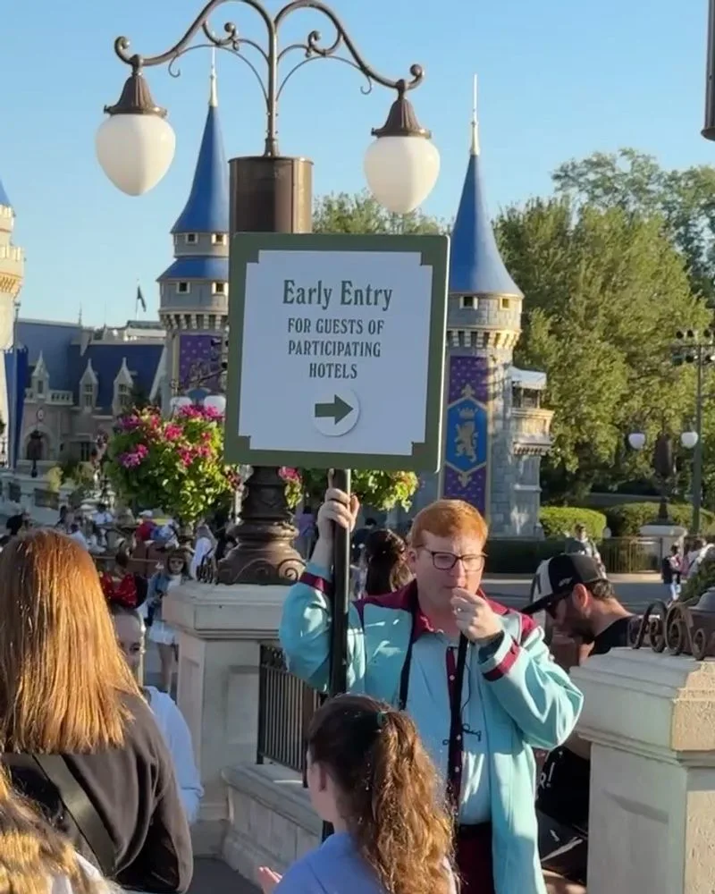 Early Morning Rope Drop Magic
