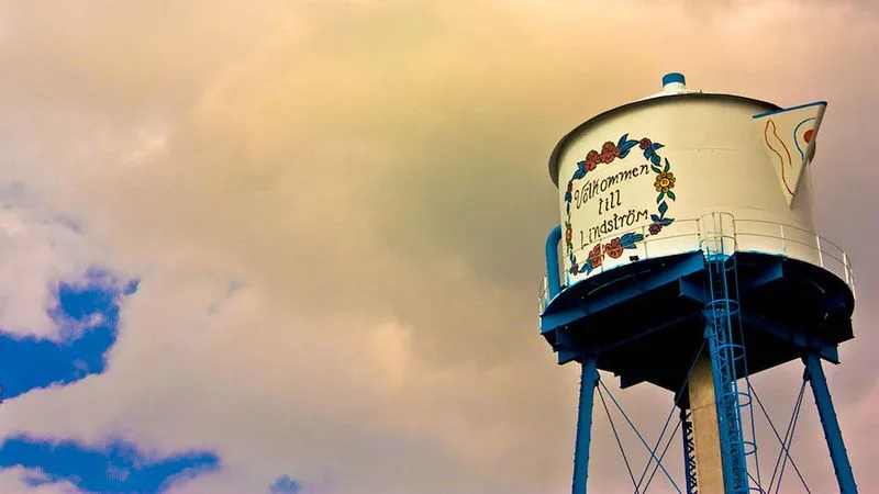 Visit the Giant Teapot-shaped Water Tower