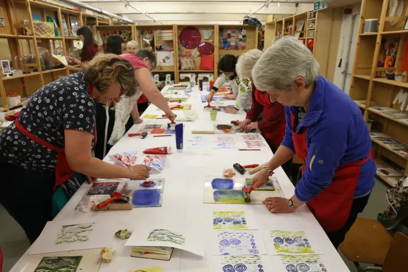 Hire a local artisan to teach their craft